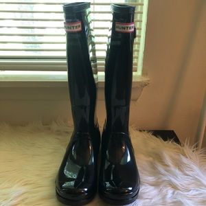 Black Hunter Tall Boots